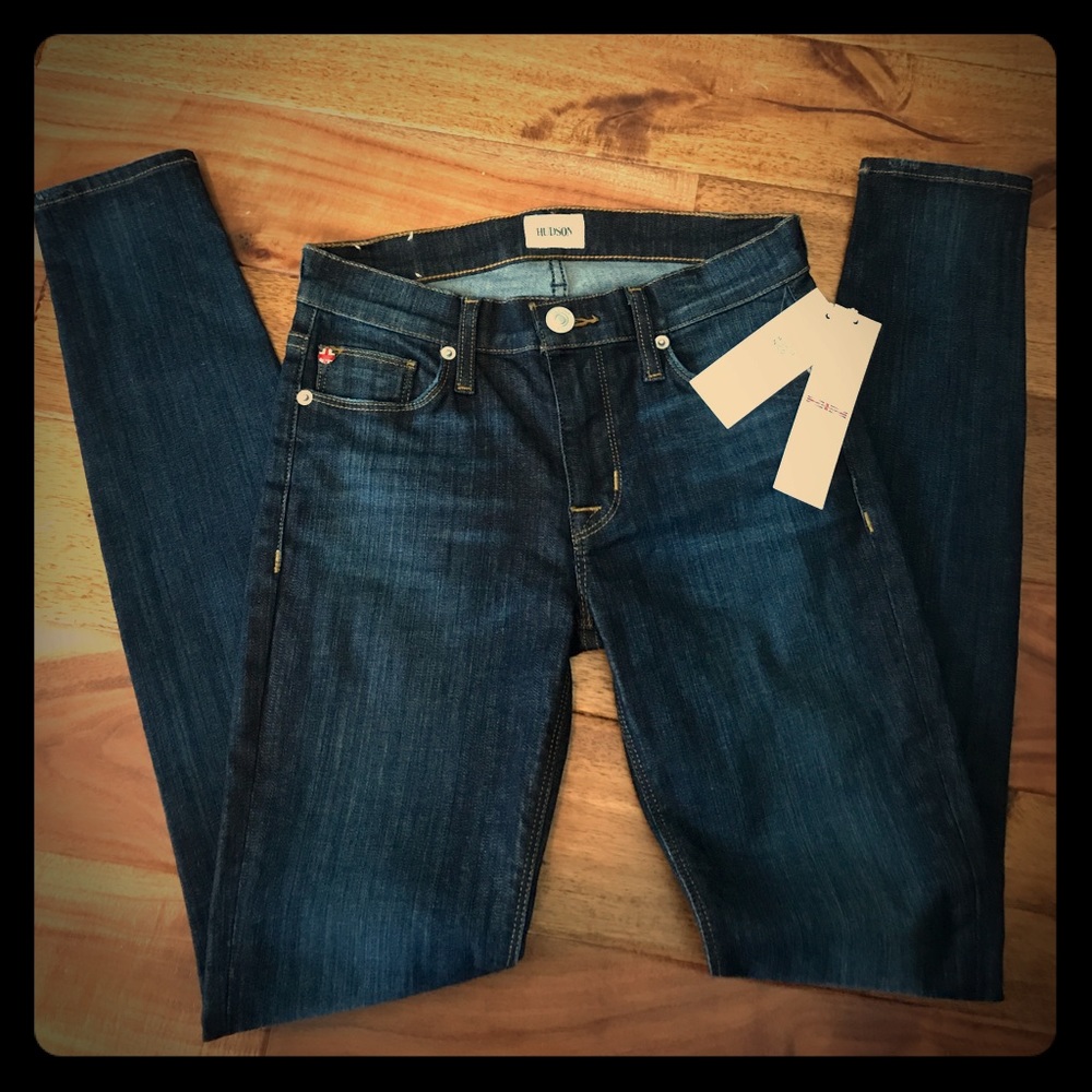 Hudson Midrise Nico Super Skinny Jeans