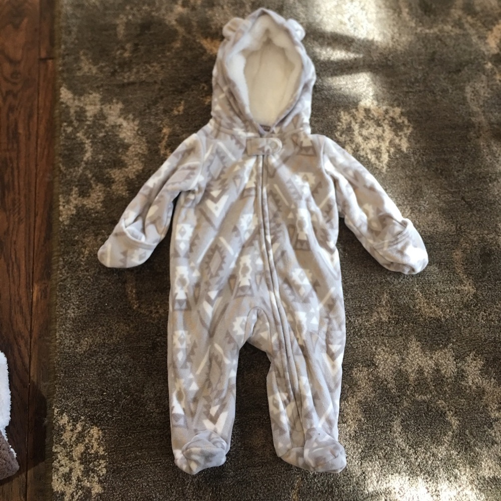 Carters fleece snow suit