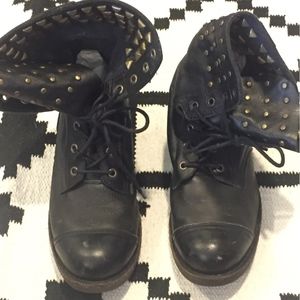 Jeffrey Campbell Shoes - Jeffrey Campbell Studded combat ankle folder boots Jeffrey Campbell Shoes - Jeffrey Campbell Studded combat ankle folder boots