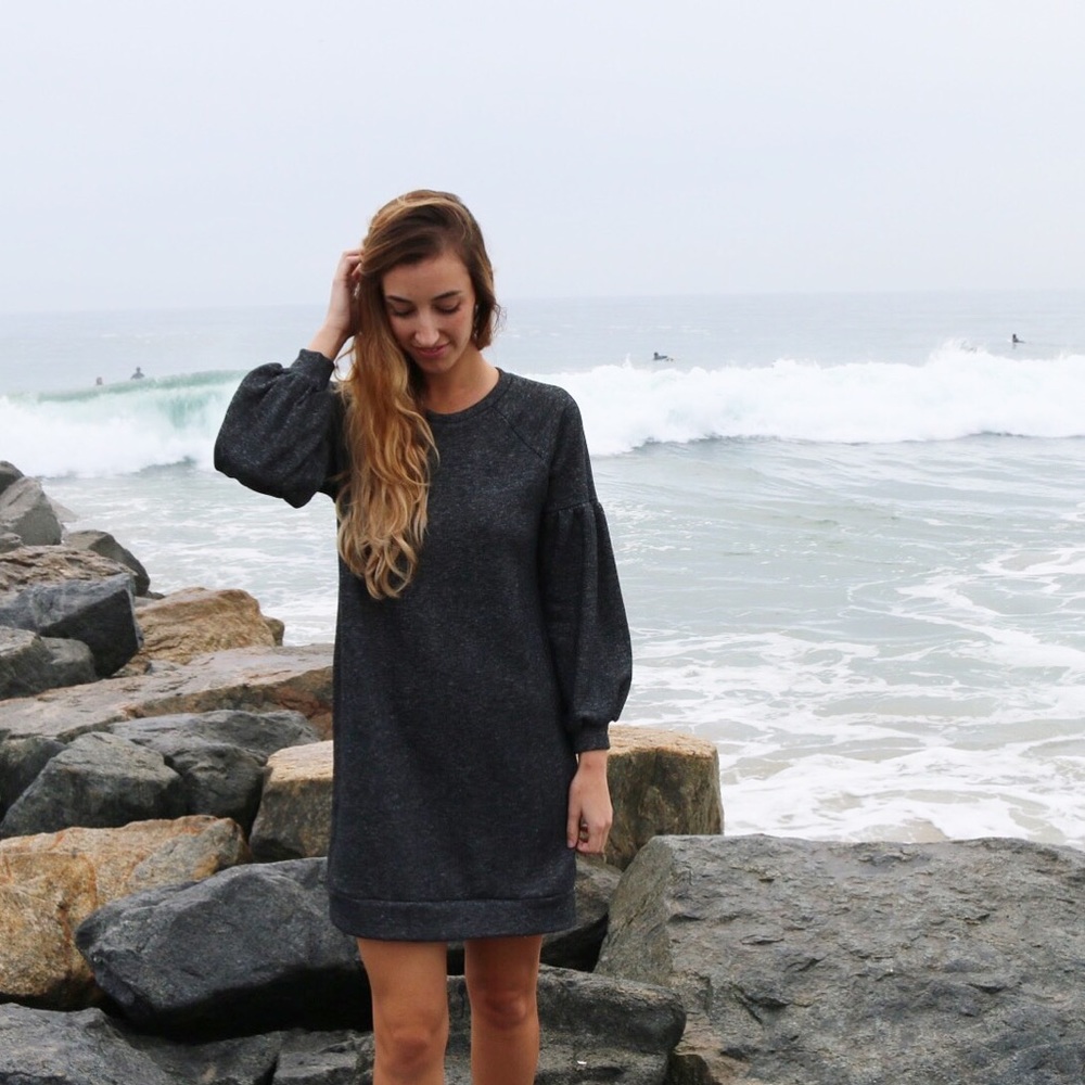 charcoal dress - Picture 5 of 5