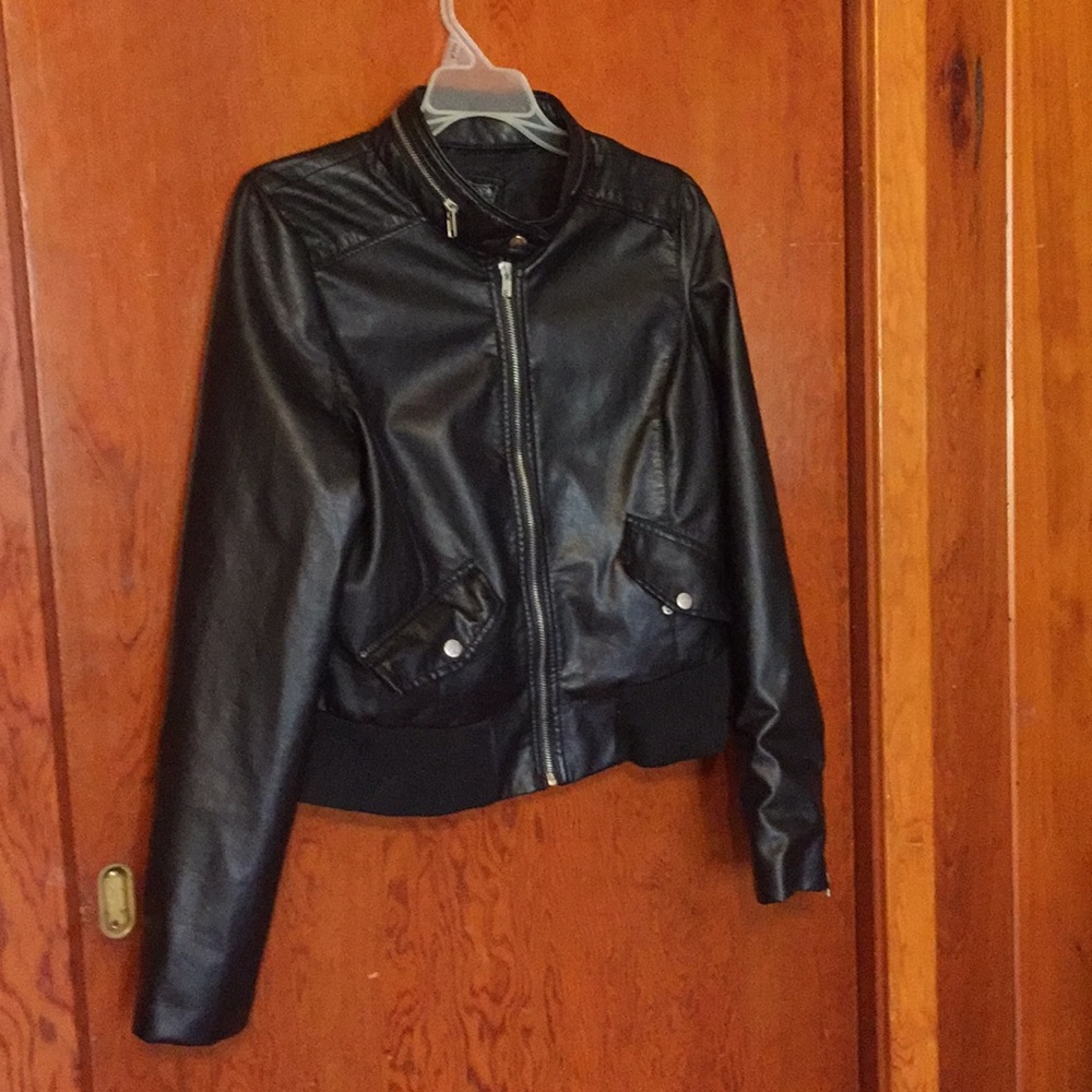 Beverly Hills polo club pseudo-leather jacket