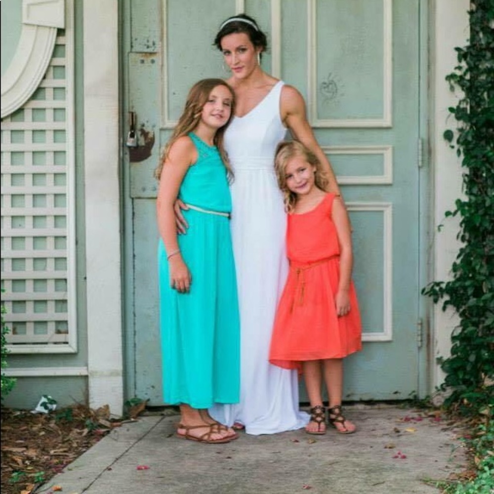 White Maxi Lauren Conrad Dress