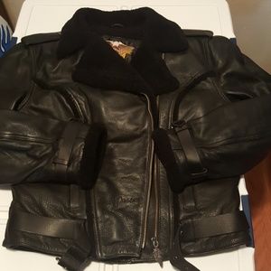 Harley Davidson Lined Leather Jacket