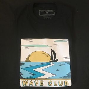 Pink Dolphin Wave Club Tee