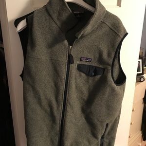 Grey Men's Fleece Vest
