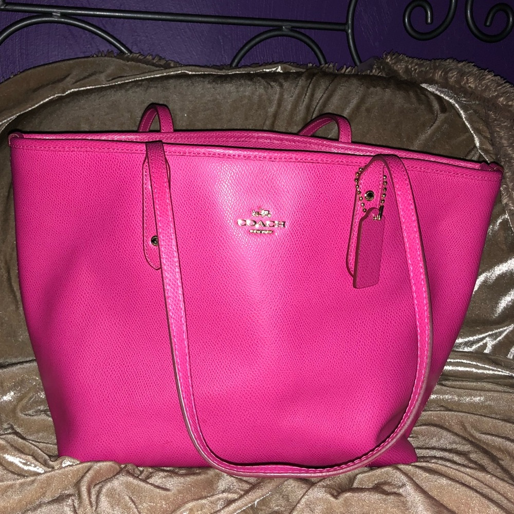 Coach Pink Tote