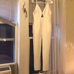 White jumpsuit