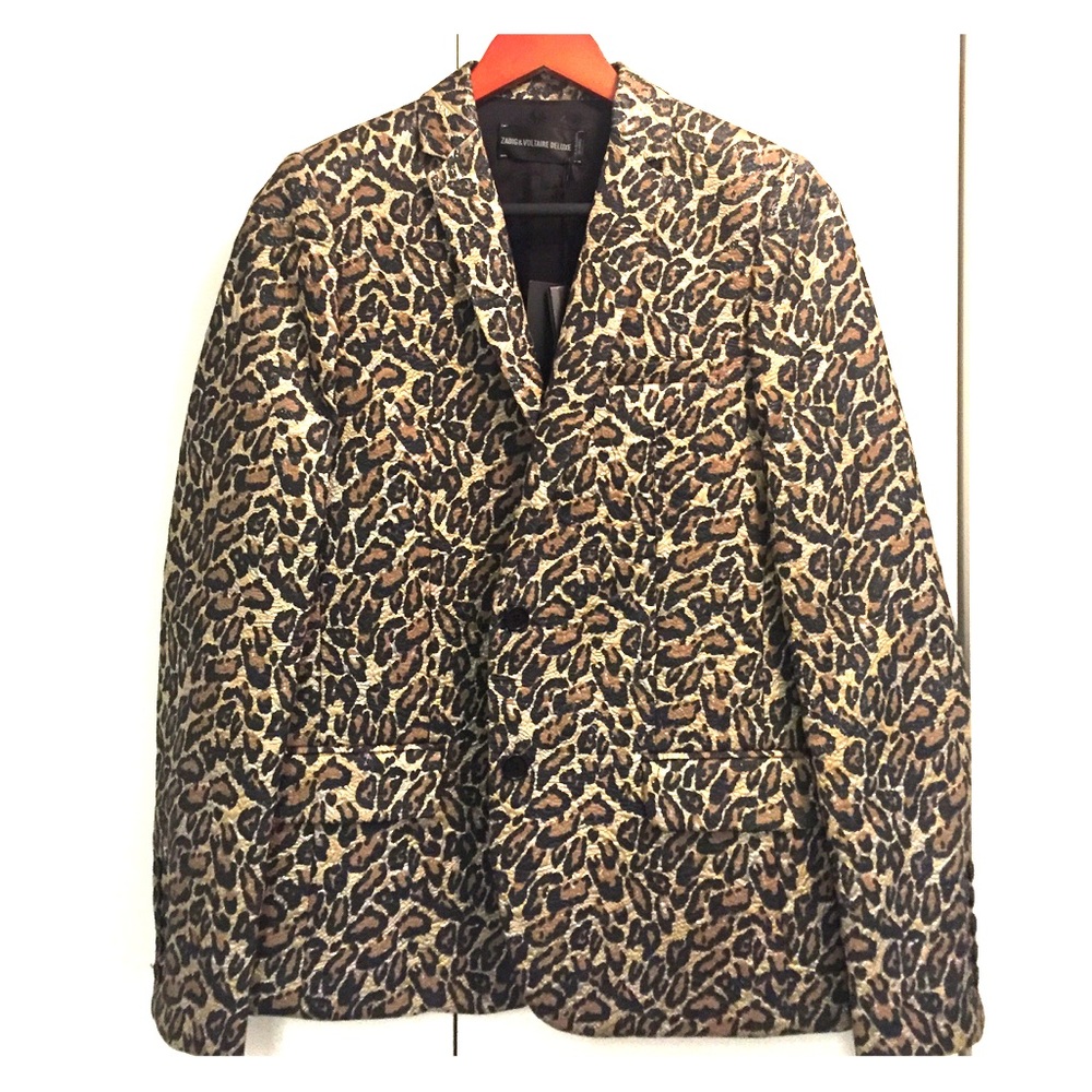 Zadig & Voltaire veda leopard blazer