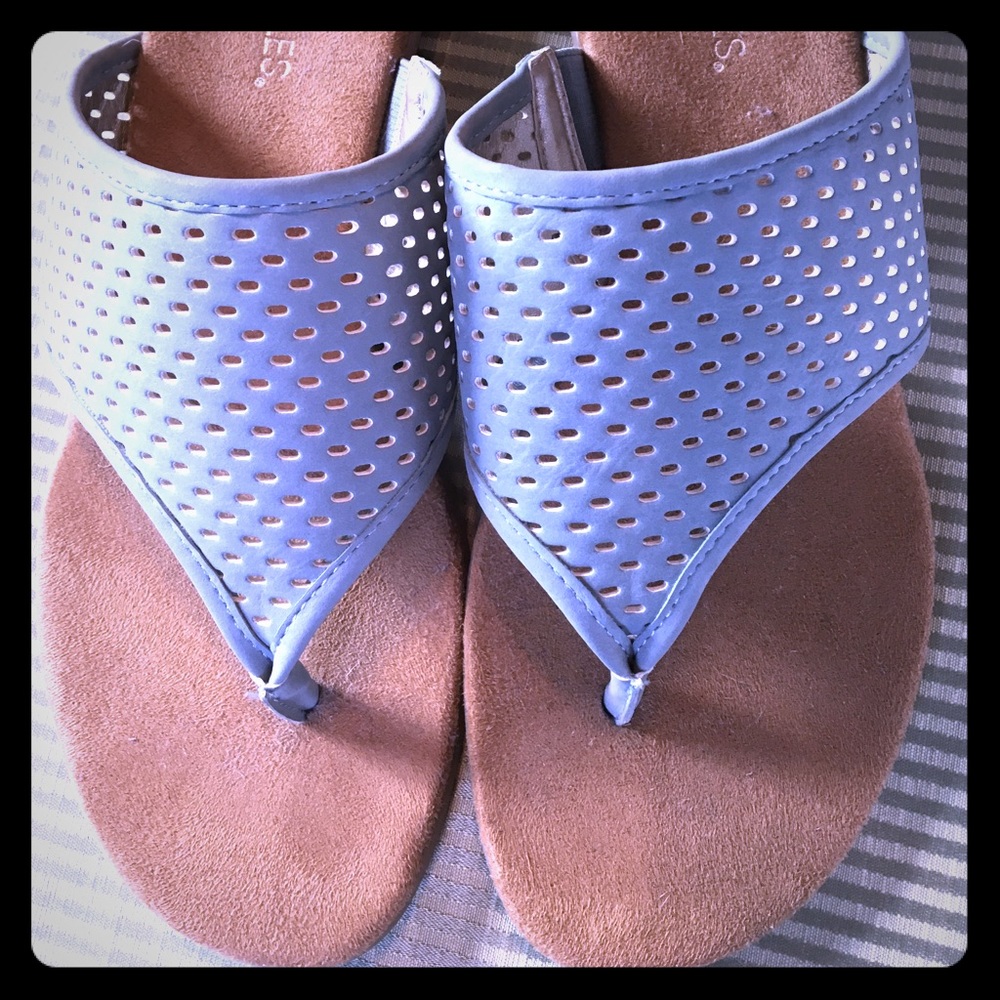Aerosoles Dusty Blue Thong  Sandal