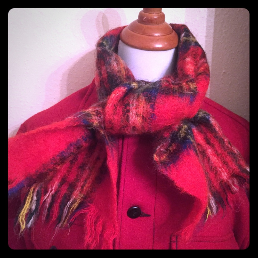 Vintage Mohair Scarf