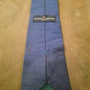 Tommy Hilfiger Mens Neck Tie Blue Striped