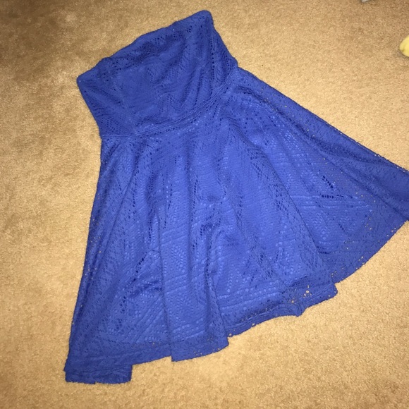 Blue summer dress from Express! - Picture 1 of 4