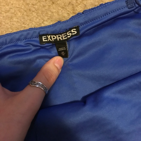 Blue summer dress from Express! - Picture 2 of 4