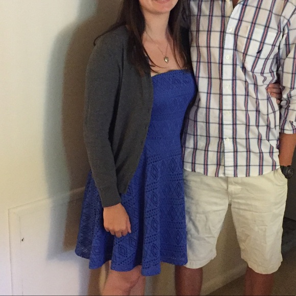 Blue summer dress from Express! - Picture 4 of 4