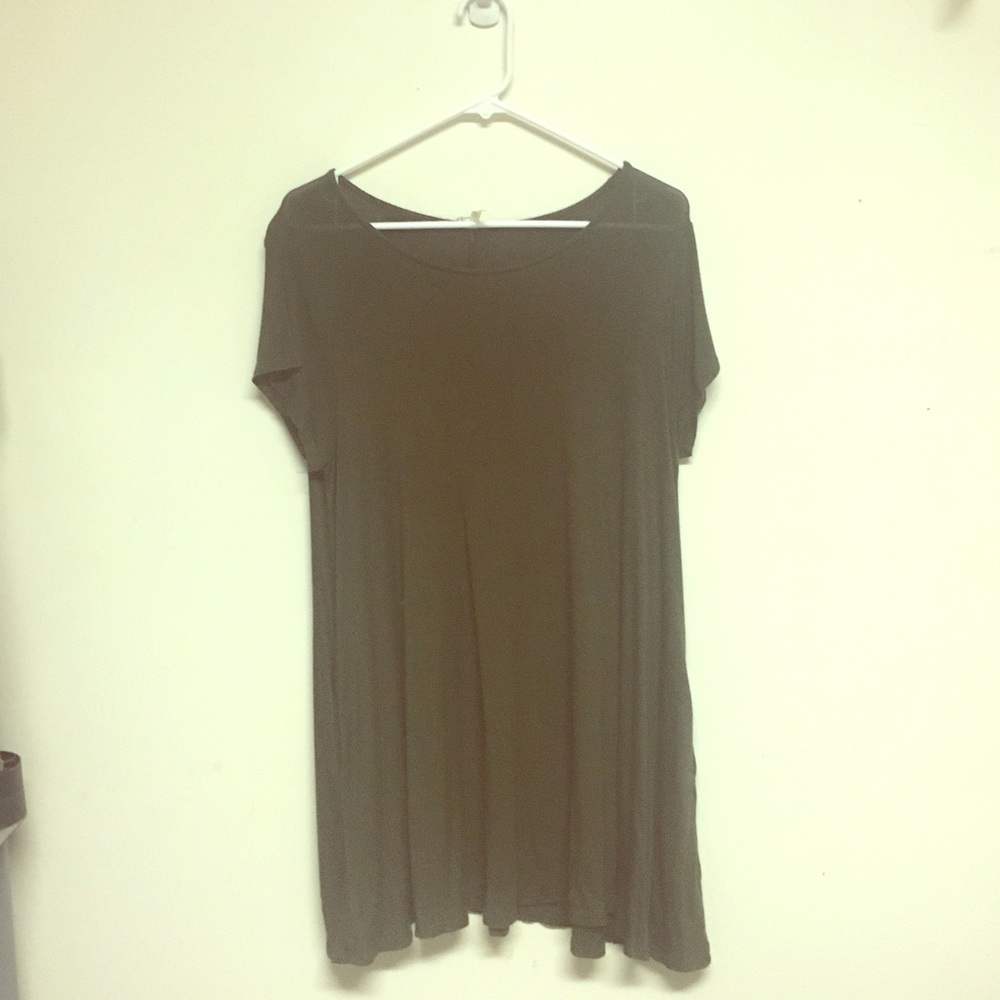 Olive sling dress