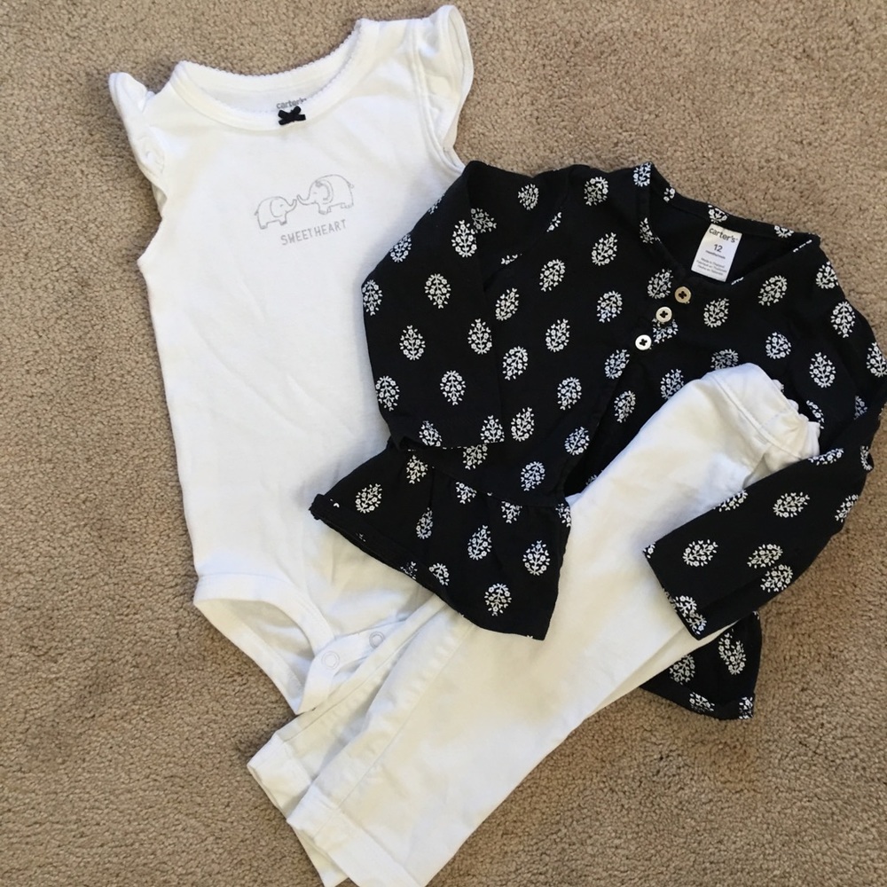 🐘Carters 3 Piece Set🐘