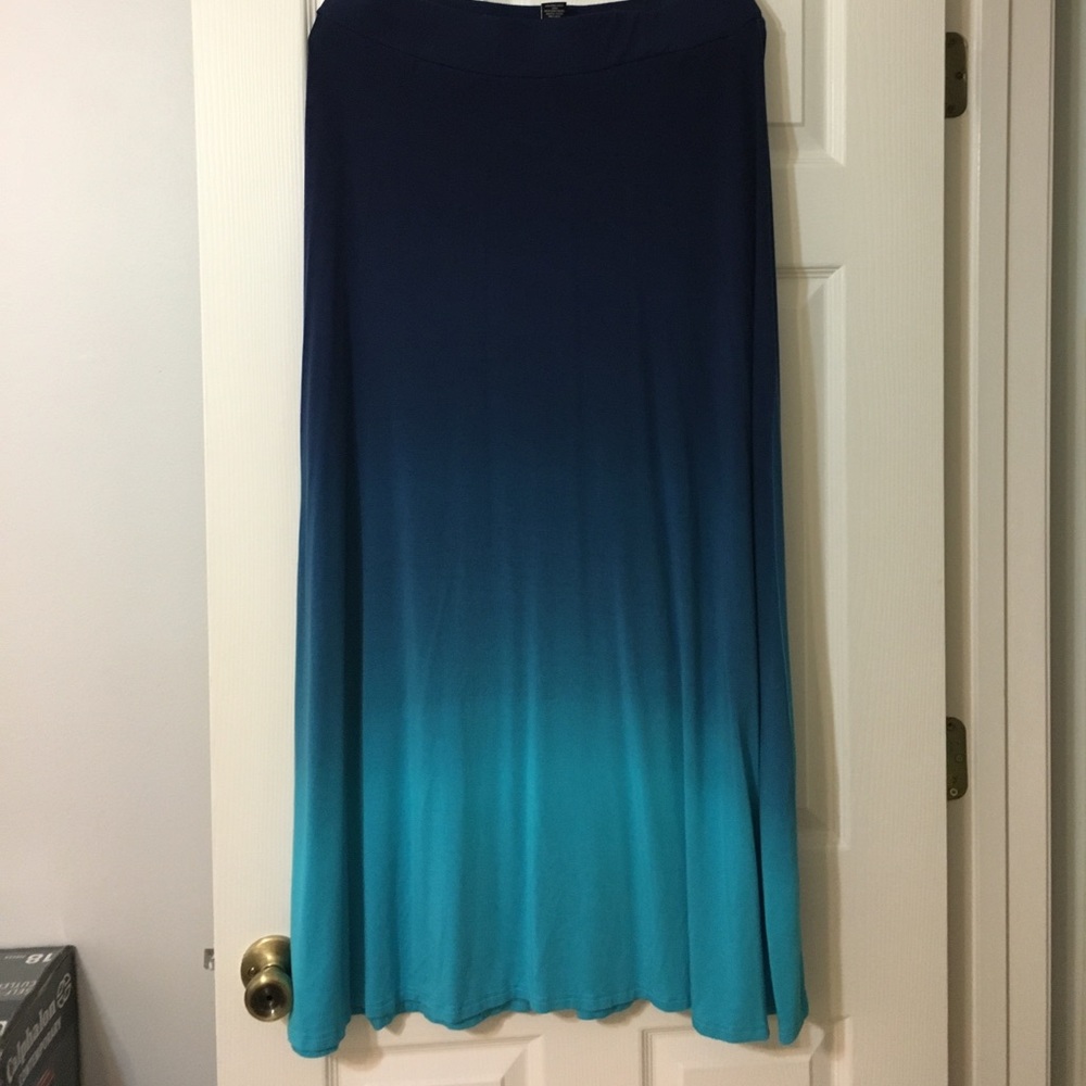 Beautiful ombré maxi skirt