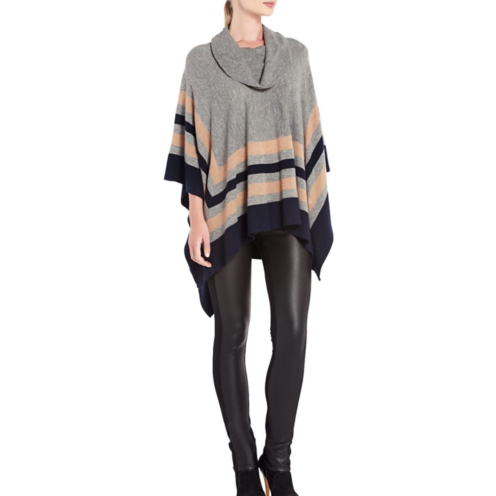 BCBG MAXAZRIA WYONA PONCHO. - Picture 3 of 8