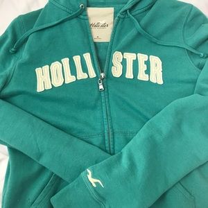 Green Hollister Hoodie