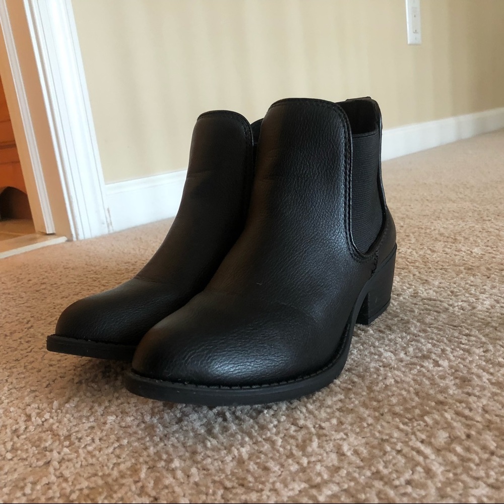 Black booties