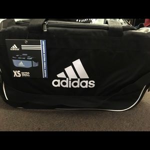 BRAND NEW adidas Defender XS duffel bag NWT
