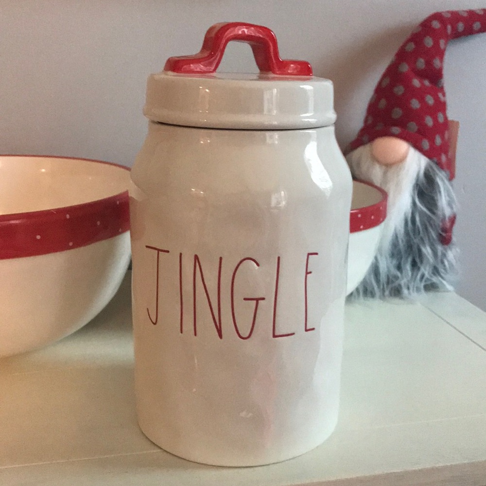 SOLD! Rea Dunn Jingle Canister