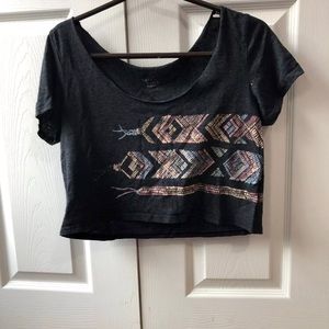 American Eagle crop top size medium