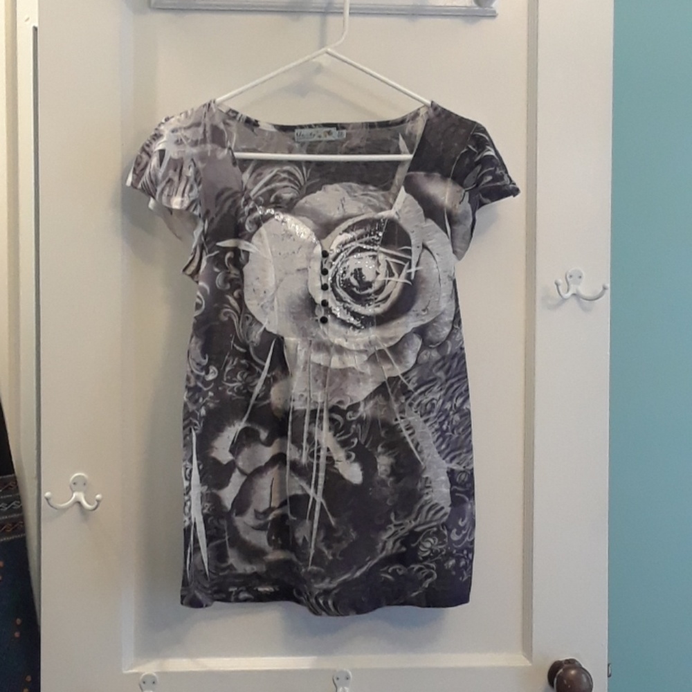 Unity World Wear sequined t-shirt