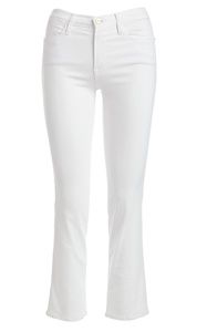 Le high straight FRAME blanc size 27