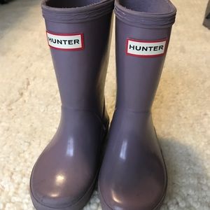 Hunter Kids boots sz 7