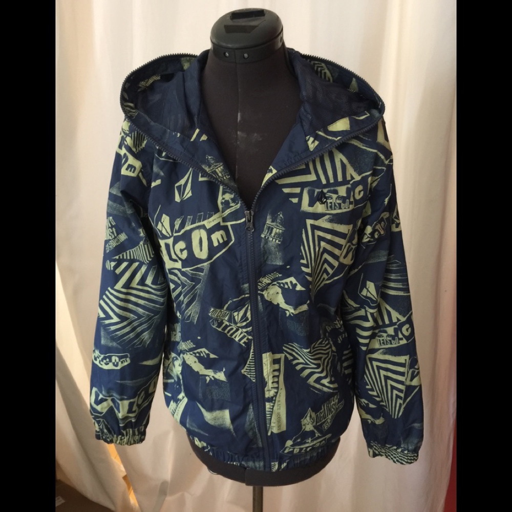 Boys volcom windbreaker