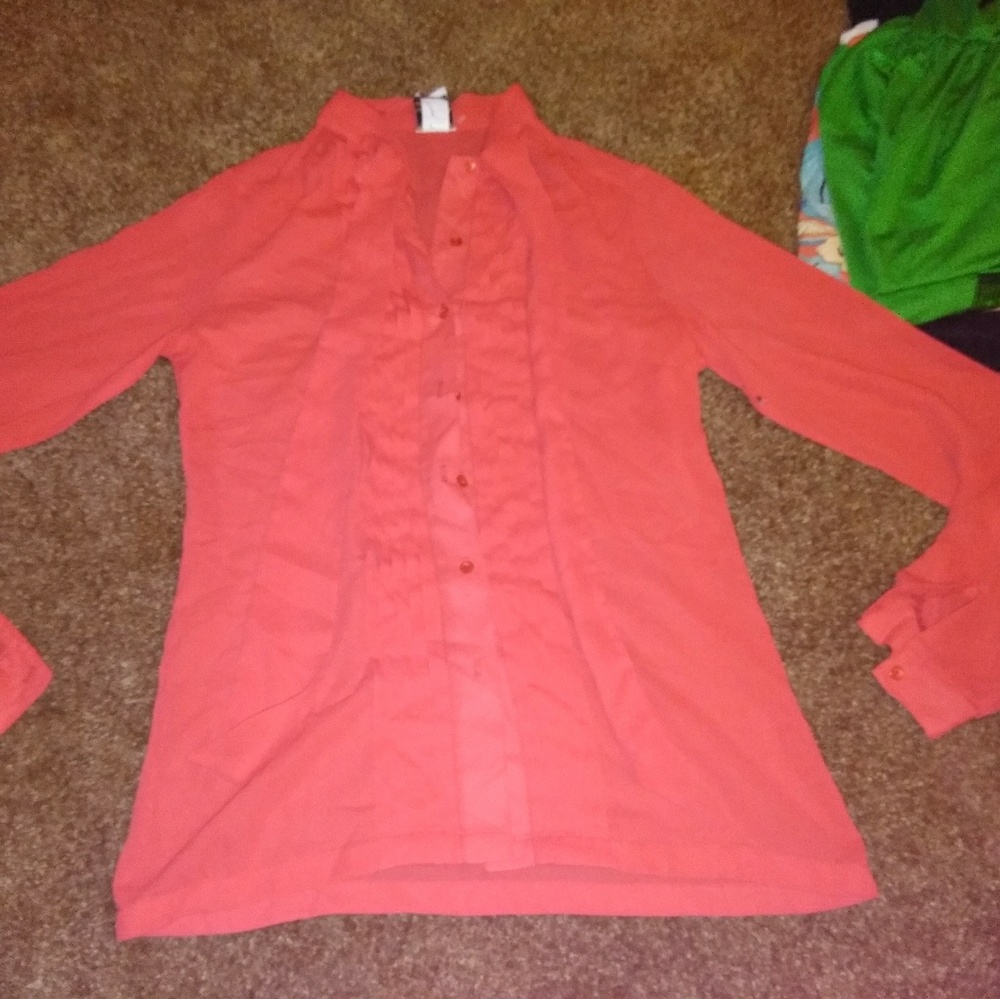 Sheer blouse