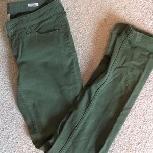 Arizona green skinny jeans