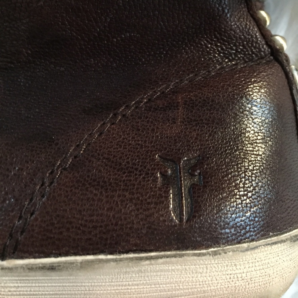 Frye Distressed Studded Sneakers - Picture 4 of 5