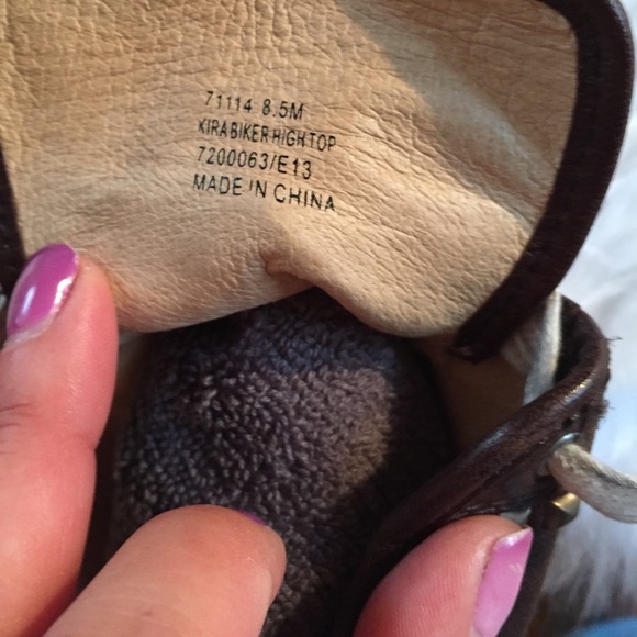 Frye Distressed Studded Sneakers - Picture 3 of 5