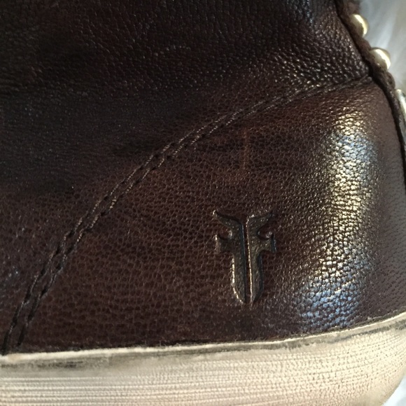 Frye Distressed Studded Sneakers - Picture 4 of 5