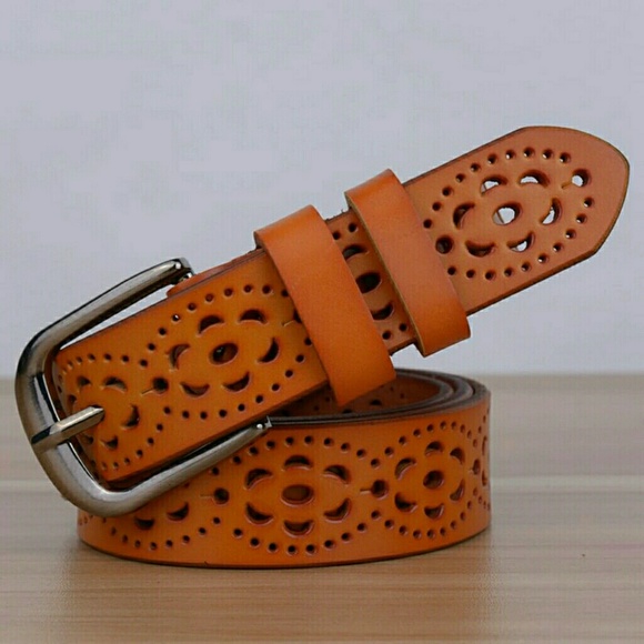 Genuine Leather Belt - Picture 1 of 2