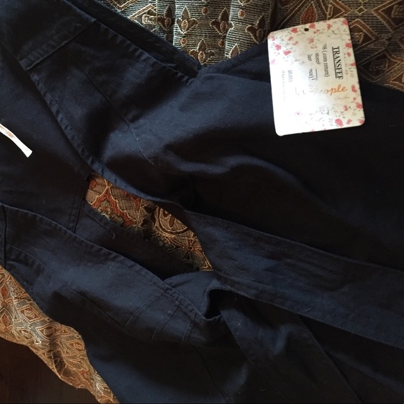 Free People Daisy Tie Front Romper - Picture 6 of 6