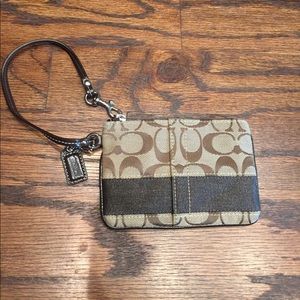 Genuine Coach Wristlet