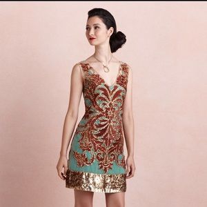 BHLDN Sea Glass Shift Dress Sz 4 - NWT