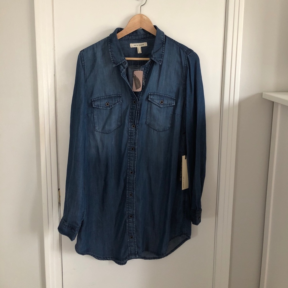 Brand New Forever 21 Denim Dress