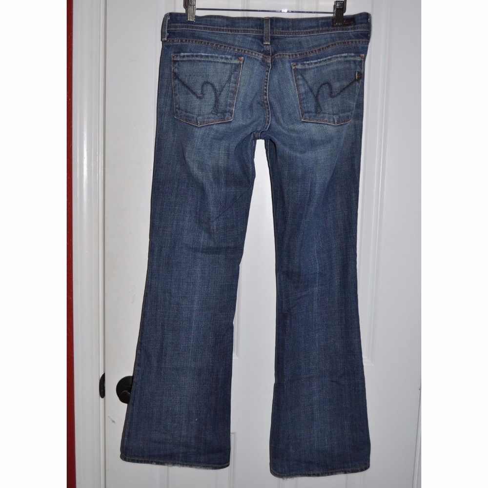 COH Distressed Ingrid Low Waist Flare Jeans [F6] - Picture 7 of 8