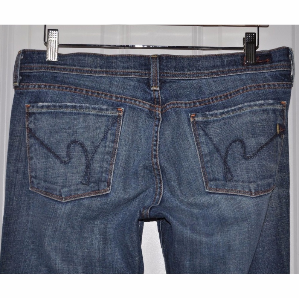 COH Distressed Ingrid Low Waist Flare Jeans [F6] - Picture 6 of 8