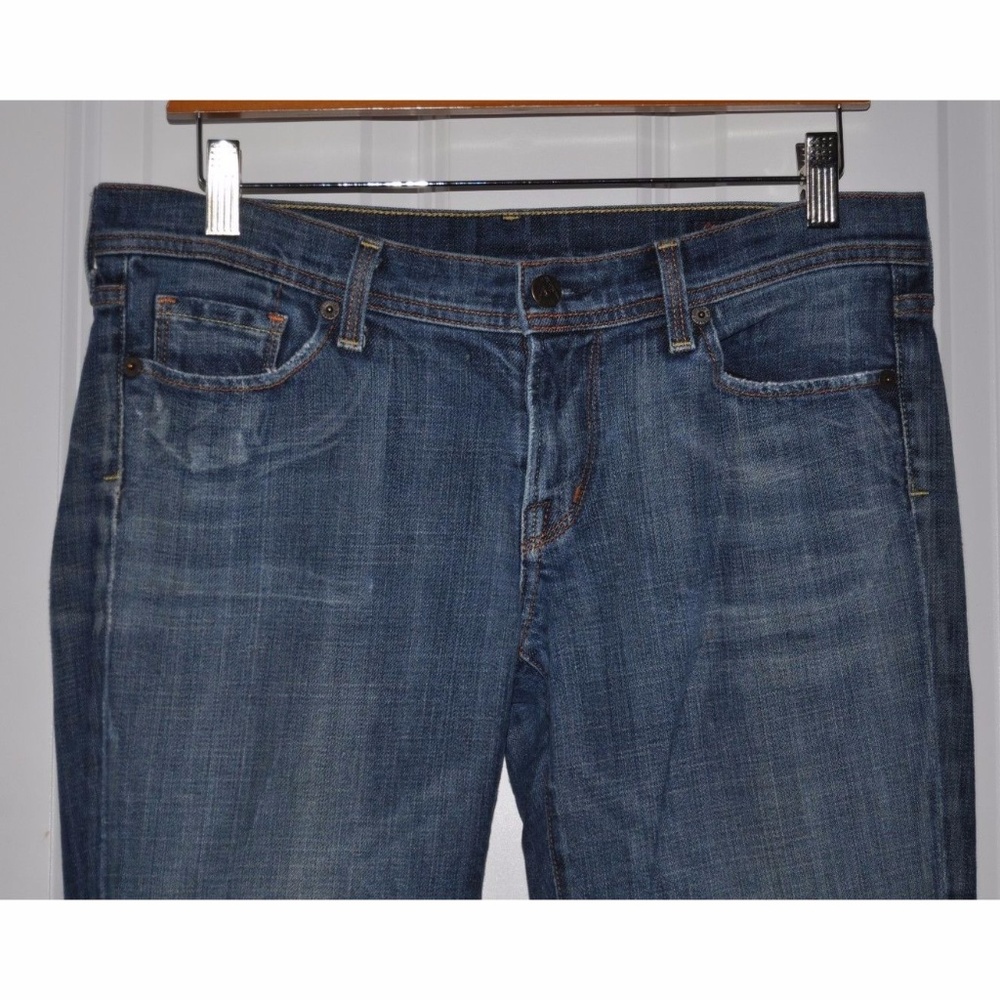 COH Distressed Ingrid Low Waist Flare Jeans [F6] - Picture 5 of 8