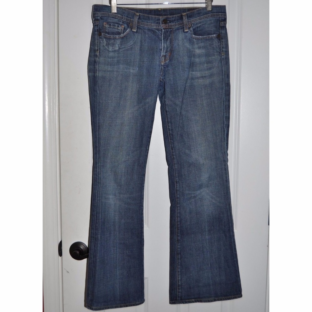 COH Distressed Ingrid Low Waist Flare Jeans [F6] - Picture 4 of 8