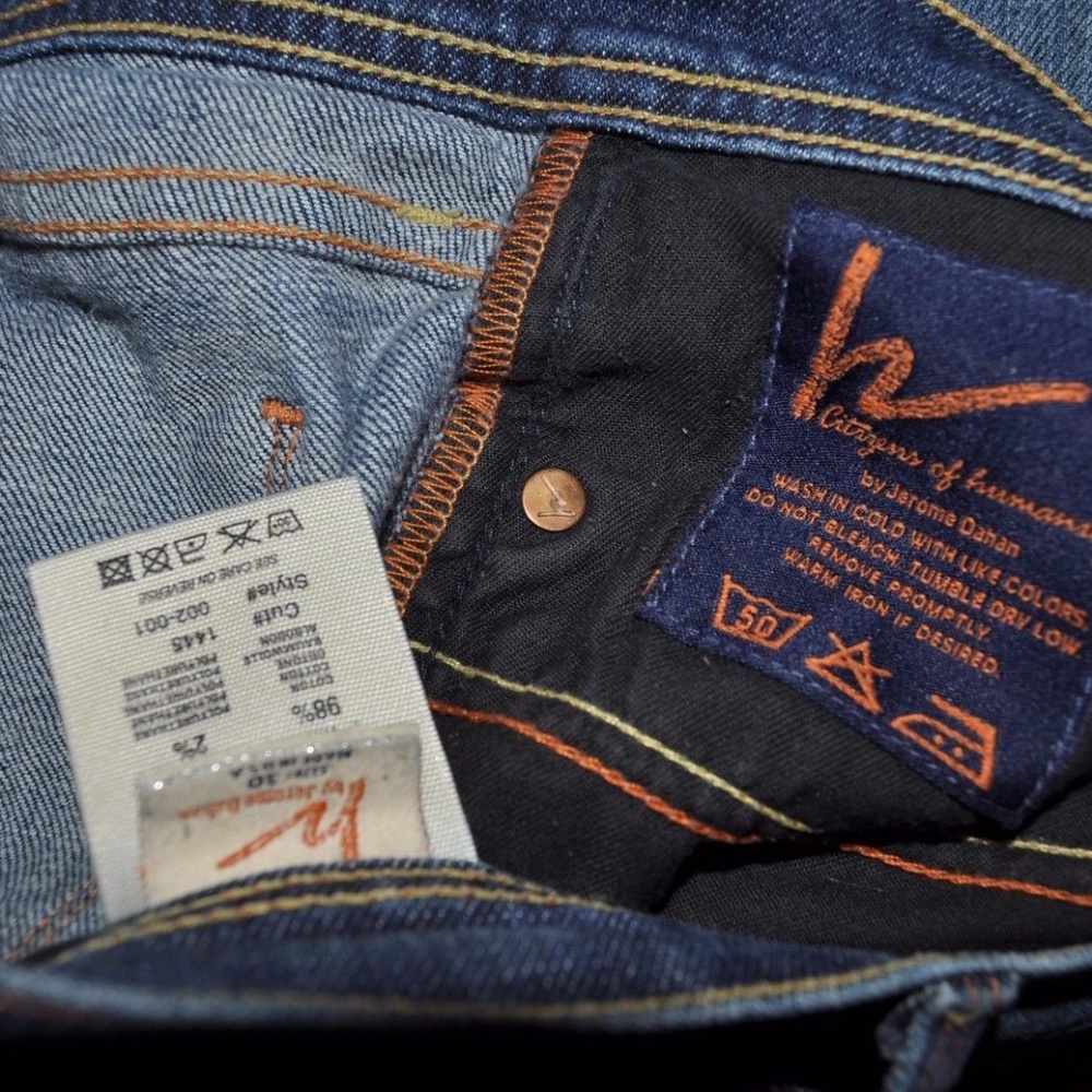 COH Distressed Ingrid Low Waist Flare Jeans [F6] - Picture 8 of 8