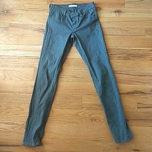 Olive Green Skinny Jeans