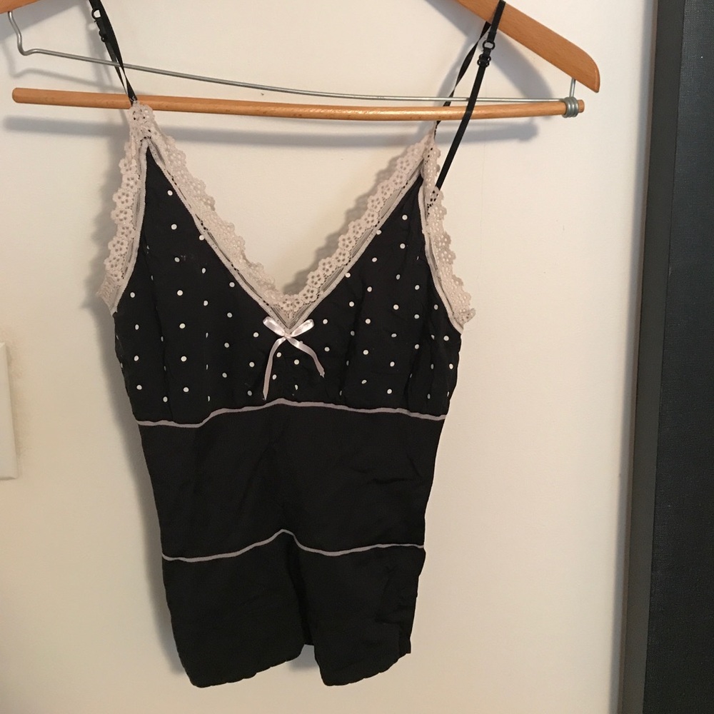 Adjustable sexy tank laungerie.