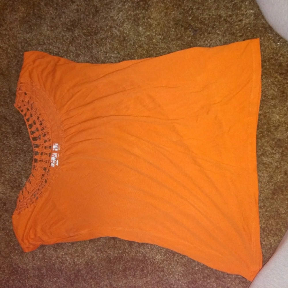 Orange shirt