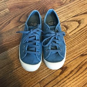 Blue palladium sneakers